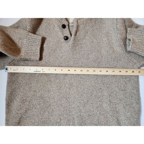 L.L. Bean Lambswool Sweater Style 285174 Men's size XL - Picture 8 of 8